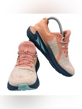 Altra Paradigm 7 Womens US Size 8 Running Shoes Orange Athletic Trainer Sneakers